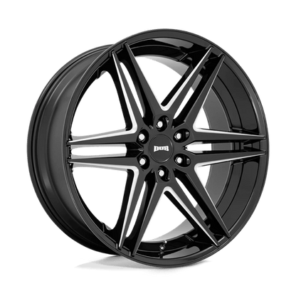 DUB 1PC | S267 DIRTY DOG | 24.0x10.00 | 6X135 | 30 | GLOSSY BLACK MILLED