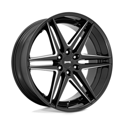 DUB 1PC | S267 DIRTY DOG | 24.0x10.00 | 6X139.7 | 25 | GLOSSY BLACK MILLED