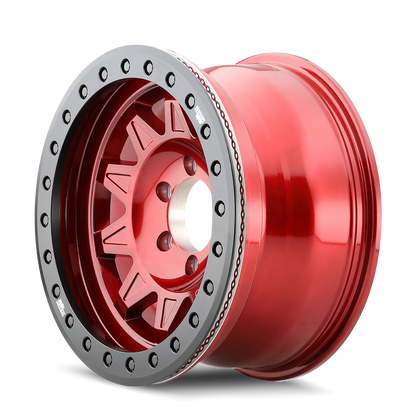 DIRTY LIFE ROADKILL RACE GLOSS CRIMSON CANDY RED | 17x9 | 5-127 | -38mm | 9302-7973R38