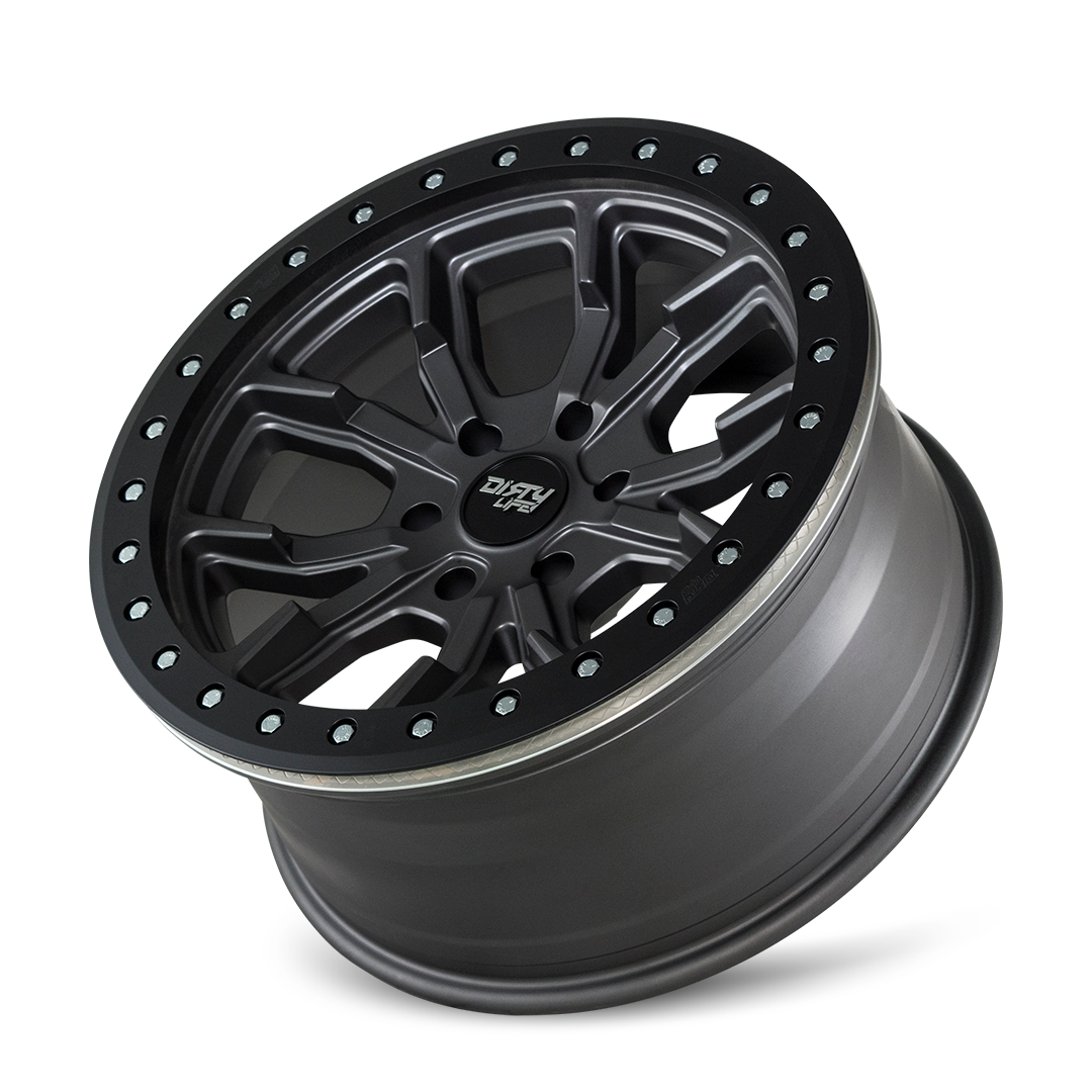 DIRTY LIFE DT-2 SATIN GUNMETAL | 17x9 | 5-127 | -12mm | 9304-7973MGT12
