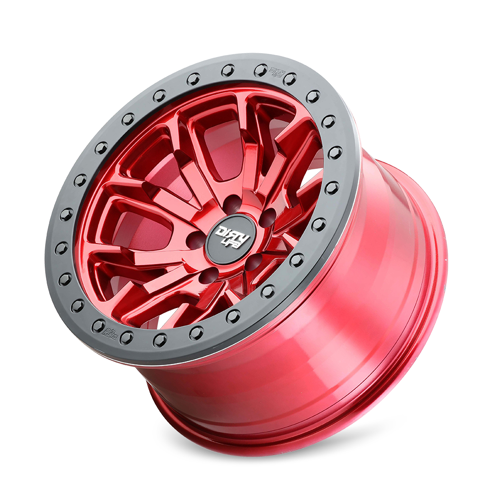 DIRTY LIFE DT-1 GLOSS CRIMSON CANDY RED | 17x9 | 5-139.7 | -12mm | 9303-7985R12