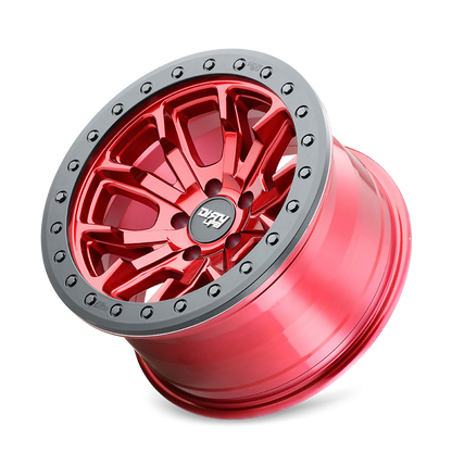 DIRTY LIFE DT-1 GLOSS CRIMSON CANDY RED | 17x9 | 6-135 | -38mm | 9303-7936R38