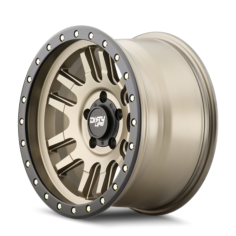 DIRTY LIFE CANYON PRO SATIN GOLD | 17x9 | 5x127 | -38mm | 9309-7973MGD38