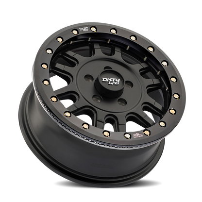 DIRTY LIFE CANYON PRO SXS MATTE BLACK | 15x7 | BLANK | 13mm | 9309R-5799MB