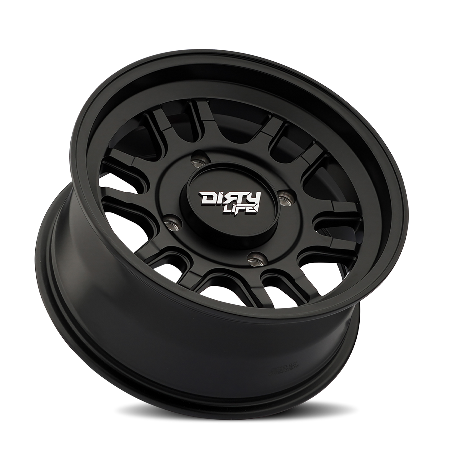 DIRTY LIFE CANYON SPORT SXS MATTE BLACK | 15x7 | 4-137 | 13mm | 9310S-57102MB