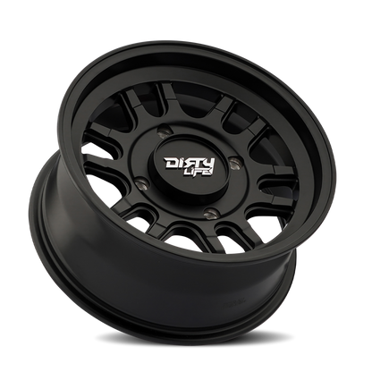 DIRTY LIFE CANYON SPORT SXS MATTE BLACK | 15x7 | 4-137 | 13mm | 9310S-57102MB