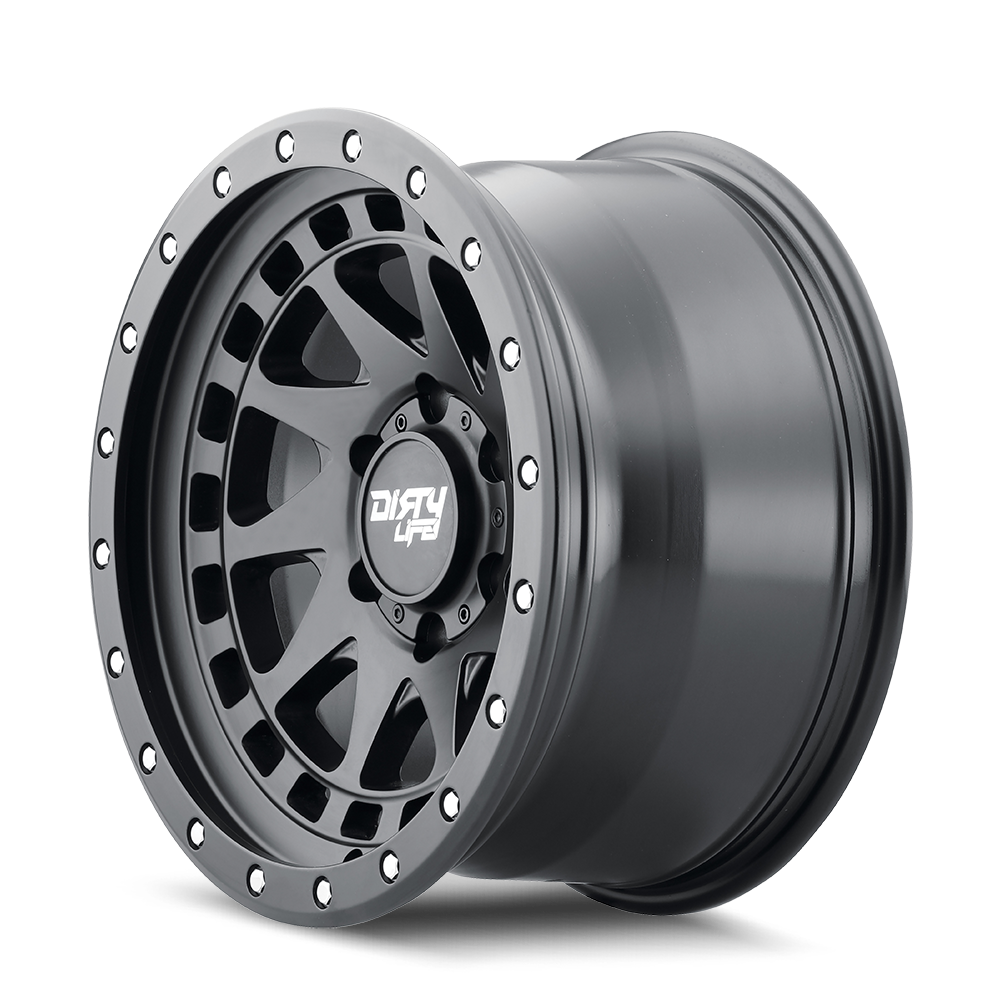 DIRTY LIFE ENIGMA PRO SATIN BLACK | 17x9 | 6x139.7 | -38mm | 9311-7983MB38