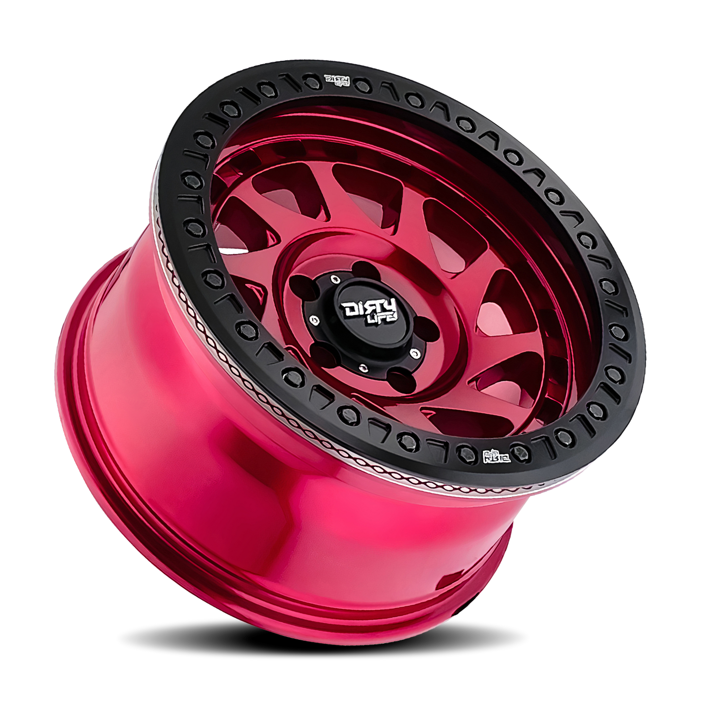 DIRTY LIFE ENIGMA RACE GLOSS CRIMSON CANDY RED | 17x9 | 6-135 | -12mm | 9313-7936R12