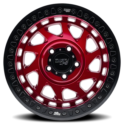 DIRTY LIFE ENIGMA RACE GLOSS CRIMSON CANDY RED | 17x9 | 5-127 | -12mm | 9313-7973R12