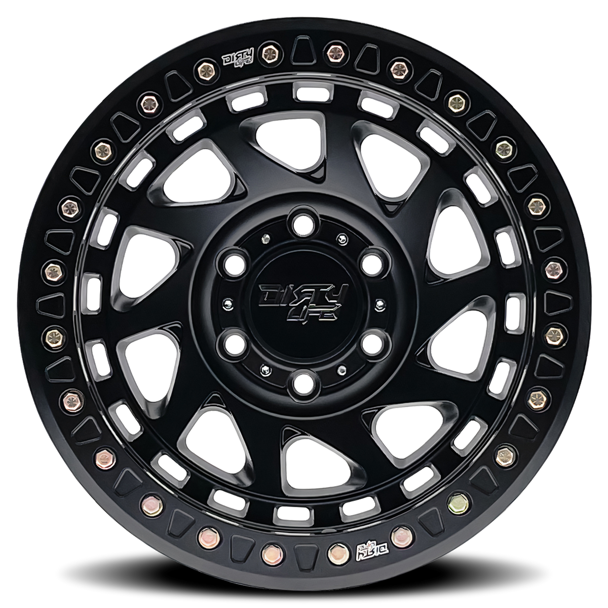 DIRTY LIFE ENIGMA RACE MATTE BLACK | 17x9 | 6-135 | -12mm | 9313-7936MB12