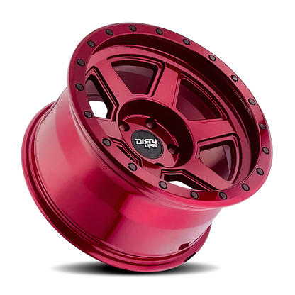 DIRTY LIFE COMPOUND GLOSS CRIMSON CANDY RED | 20x9 | 6-135 | -12mm | 9315-2936R12