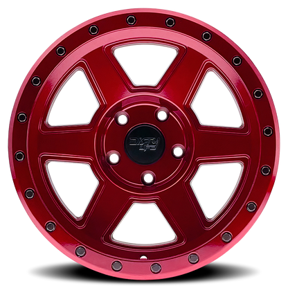 DIRTY LIFE COMPOUND GLOSS CRIMSON CANDY RED | 20x9 | 6-135 | -12mm | 9315-2936R12