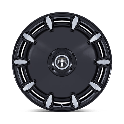 DUB 1PC | DC271 CHEEF | 24.0x10.00 | 6X135/6X139.7 | 30 | GLOSS BLACK MILLED