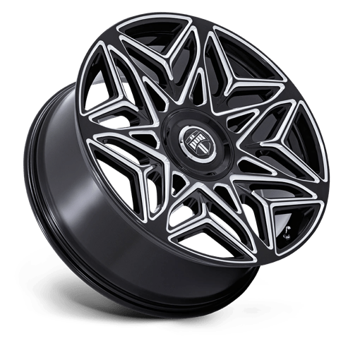DUB 1PC | DC274 ANOMALY | 22.0x9.00 | 5X115/5X120 | 15 | GLOSS BLACK MILLED