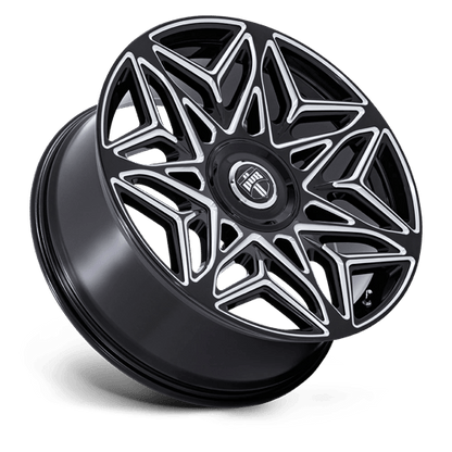 DUB 1PC | DC274 ANOMALY | 22.0x9.00 | 5X115/5X120 | 15 | GLOSS BLACK MILLED