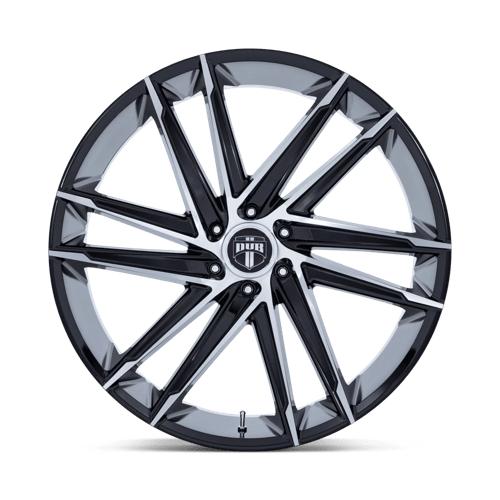 DUB 1PC | DC275 BLAZE | 26.0x10.00 | 6X135 | 30 | GLOSS BLACK W/ MACHINED FACE