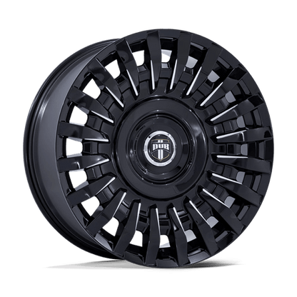 DUB 1PC | DC272 HONCHO | 24.0x9.00 | 5X115/5X120 | 38 | GLOSS BLACK MILLED
