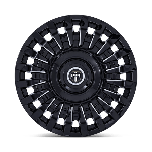 DUB 1PC | DC272 HONCHO | 22.0x9.00 | 5X108/5X114.3 | 38 | GLOSS BLACK MILLED
