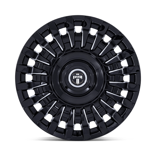 DUB 1PC | DC272 HONCHO | 24.0x10.00 | 6X135/6X139.7 | 30 | GLOSS BLACK MILLED