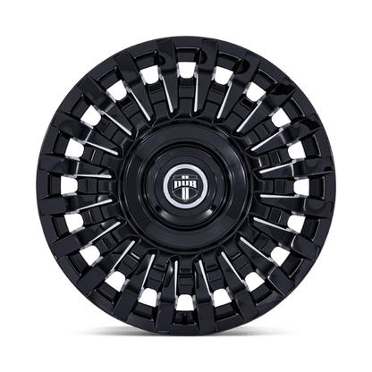 DUB 1PC | DC272 HONCHO | 24.0x10.00 | 6X135/6X139.7 | 30 | GLOSS BLACK MILLED