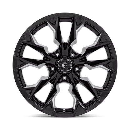 Fuel 1PC | D803 FLAME | 20.0x10.00 | 5X139.7 | -18 | GLOSS BLACK MILLED