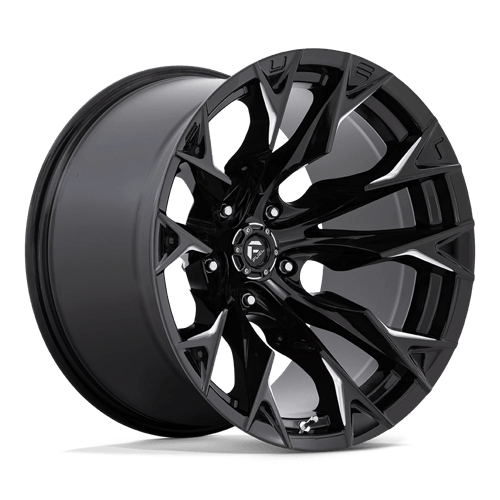 Fuel 1PC | D803 FLAME | 20.0x12.00 | 5X127 | -44 | GLOSS BLACK MILLED