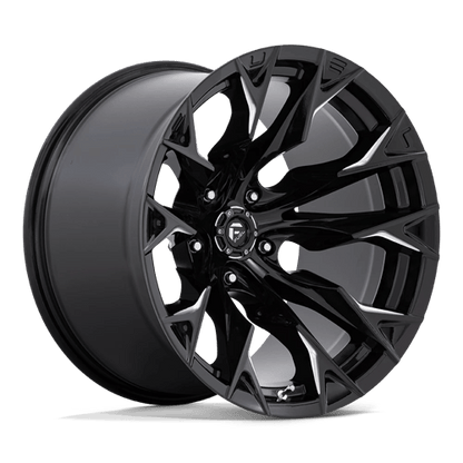 Fuel 1PC | D803 FLAME | 20.0x12.00 | 5X127 | -44 | GLOSS BLACK MILLED