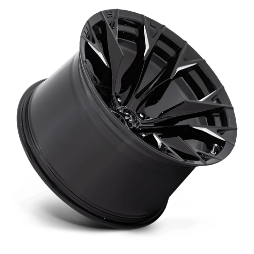Fuel 1PC | D803 FLAME | 20.0x12.00 | 5X127 | -44 | GLOSS BLACK MILLED