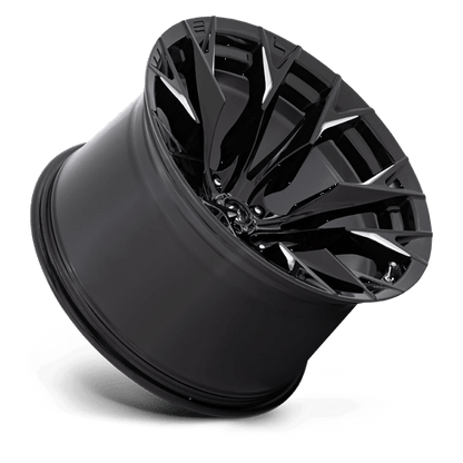 Fuel 1PC | D803 FLAME | 20.0x12.00 | 5X127 | -44 | GLOSS BLACK MILLED
