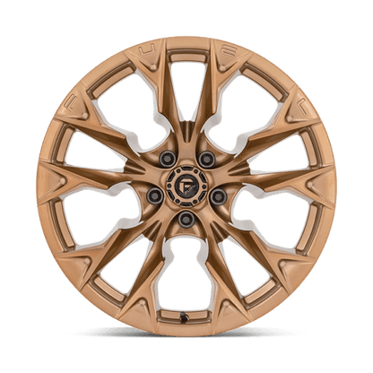Fuel 1PC | D805 FLAME | 20.0x10.00 | 5X127 | -18 | PLATINUM BRONZE
