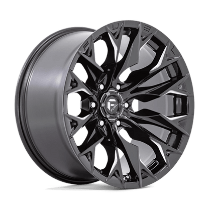Fuel 1PC | D803 FLAME | 20.0x10.00 | 8X165.1 | -18 | GLOSS BLACK MILLED