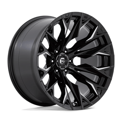 Fuel 1PC | D803 FLAME | 22.0x12.00 | 6X135 | -44 | GLOSS BLACK MILLED