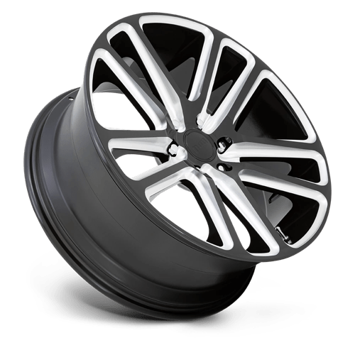 DUB 1PC | S255 FLEX | 22.0x9.50 | 6X139.7 | 25 | GLOSS BLACK MILLED