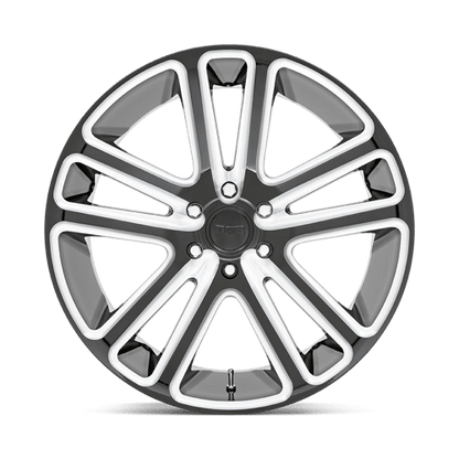DUB 1PC | S255 FLEX | 24.0x10.00 | 6X139.7 | 30 | GLOSS BLACK MILLED