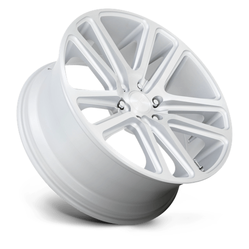 DUB 1PC | S257 FLEX | 24.0x10.00 | 6X139.7 | 30 | GLOSS SILVER BRUSHED FACE