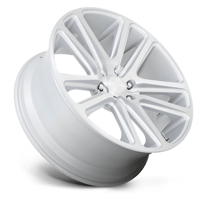 DUB 1PC | S257 FLEX | 24.0x10.00 | 6X139.7 | 30 | GLOSS SILVER BRUSHED FACE