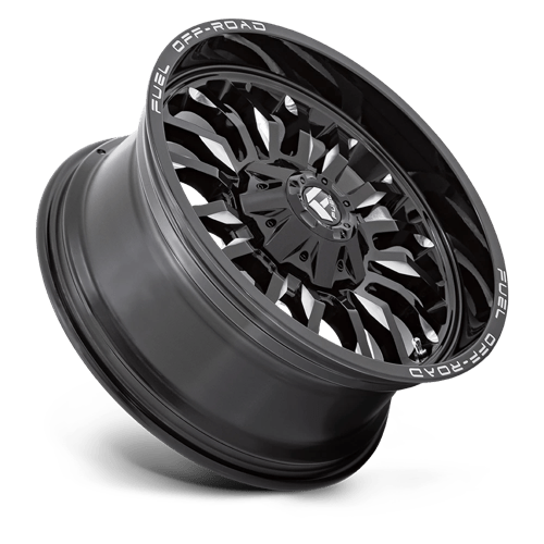 Fuel 1PC | D795 ARC | 22.0x10.00 | 8X170 | -18 | GLOSS BLACK MILLED
