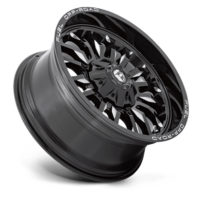 Fuel 1PC | D795 ARC | 22.0x10.00 | 8X170 | -18 | GLOSS BLACK MILLED