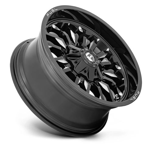 Fuel 1PC | D795 ARC | 20.0x9.00 | 8X165.1 | 1 | GLOSS BLACK MILLED