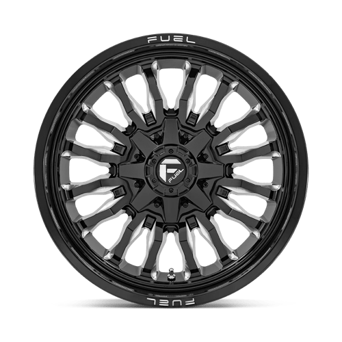 Fuel 1PC | D795 ARC | 20.0x9.00 | 8X165.1 | 1 | GLOSS BLACK MILLED