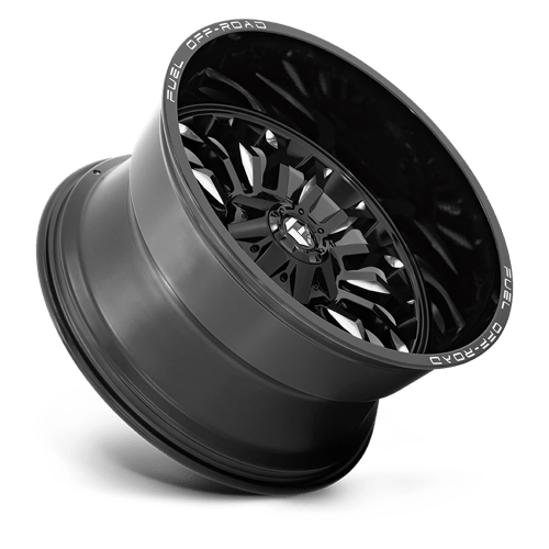 Fuel 1PC | D795 ARC | 22.0x12.00 | 5X114.3/5X127 | -44 | GLOSS BLACK MILLED
