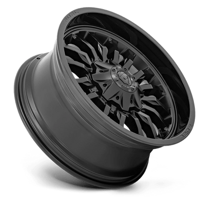 Fuel 1PC | D796 ARC | 20.0x9.00 | 8X180 | 1 | MATTE BLACK W/ GLOSS BLACK LIP