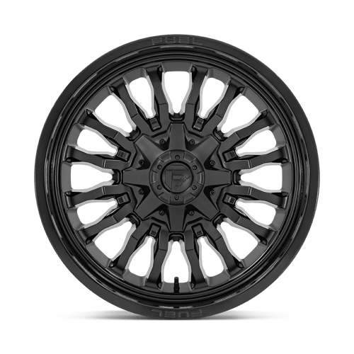 Fuel 1PC | D796 ARC | 20.0x9.00 | 8X165.1 | 1 | MATTE BLACK W/ GLOSS BLACK LIP
