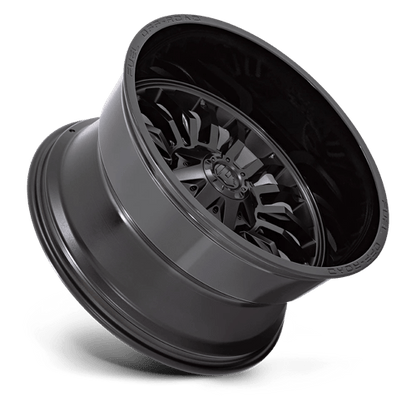 Fuel 1PC | D796 ARC | 22.0x12.00 | 6X135/6X139.7 | -44 | MATTE BLACK W/ GLOSS BLACK LIP