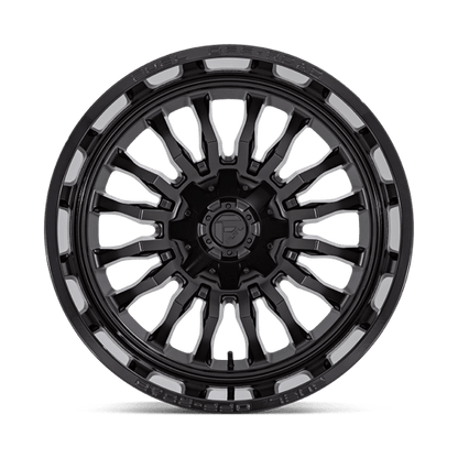 Fuel 1PC | D796 ARC | 22.0x12.00 | 6X135/6X139.7 | -44 | MATTE BLACK W/ GLOSS BLACK LIP