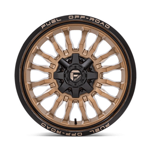 Fuel 1PC | D797 ARC | 20.0x9.00 | 6X135/6X139.7 | 1 | PLATINUM BRONZE W/ BLACK LIP