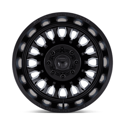 Fuel 1PC | D867 ARC DUALLY | 20.0x8.25 | 8X210 | -227 | BLACKOUT