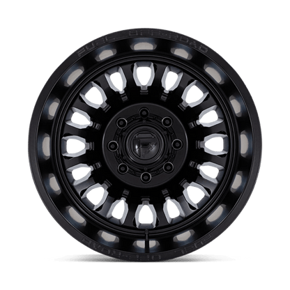 Fuel 1PC | D867 ARC DUALLY | 22.0x8.25 | 8X200 | -201 | BLACKOUT