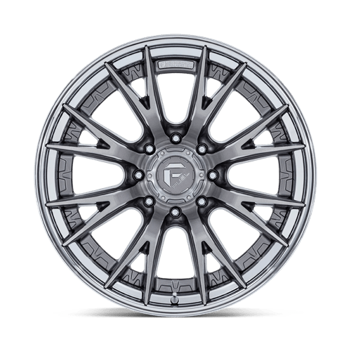 Fuel 1PC | FC402 CATALYST | 20.0x10.00 | 8X170 | -18 | PLATINUM W/ CHROME LIP