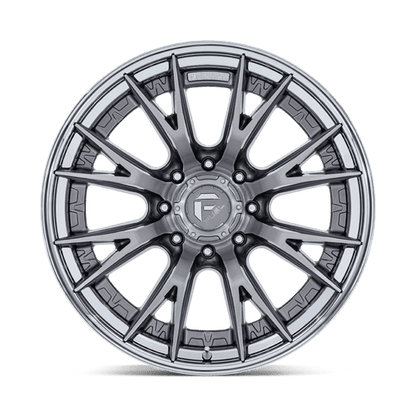 Fuel 1PC | FC402 CATALYST | 20.0x9.00 | 8X170 | 1 | PLATINUM W/ CHROME LIP